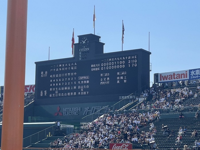 １点を先制するが、力及ばず惜敗　～第106回全国高校野球選手権大会～